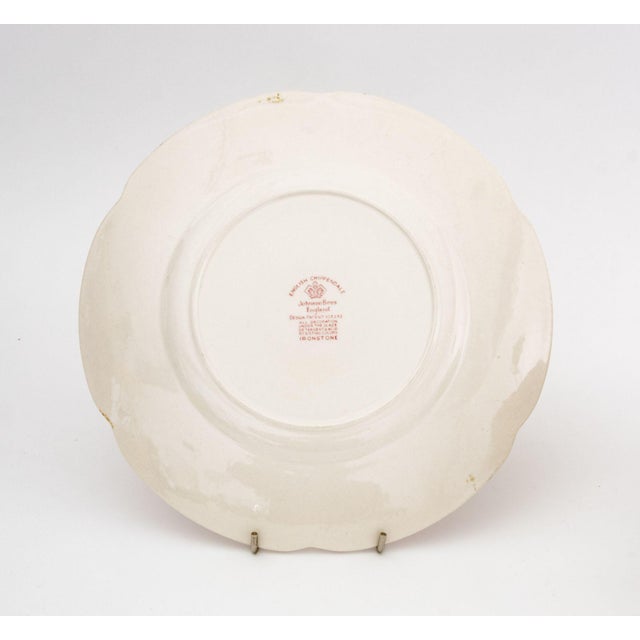 Johnson Brothers English Johnson Bros "English Chippendale" Ironstone Partial Dinnerware, 58 For Sale - Image 4 of 14