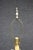 Late 20th Century Directoire Style Stainless & Brass Floor Lamp For Sale - Image 11 of 16