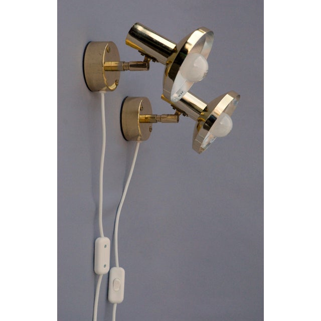 Model 295L Wall Lamps by Hans-Agne Jakobsson for Hans-Agne Jakobsson AB, 1980s, Set of 2 For Sale - Image 6 of 10