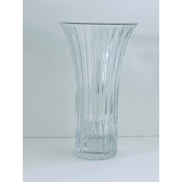 Crystal French Vintage Vase. For Sale - Image 12 of 12