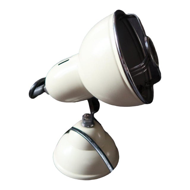 Vintage French Wall Hanging or Tabletop Lamp, Small and Functional Beauty For Sale