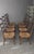 Vintage Rustic European Style Rush Seat Dining Chairs - Set of 8 For Sale - Image 4 of 11