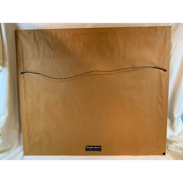 Paint Mid 20th Century Kaiko Moti Signed Numbered 7/250 Aquatint Etching Framed For Sale - Image 7 of 10