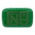 Fendi Green Logo Box Clutch For Sale