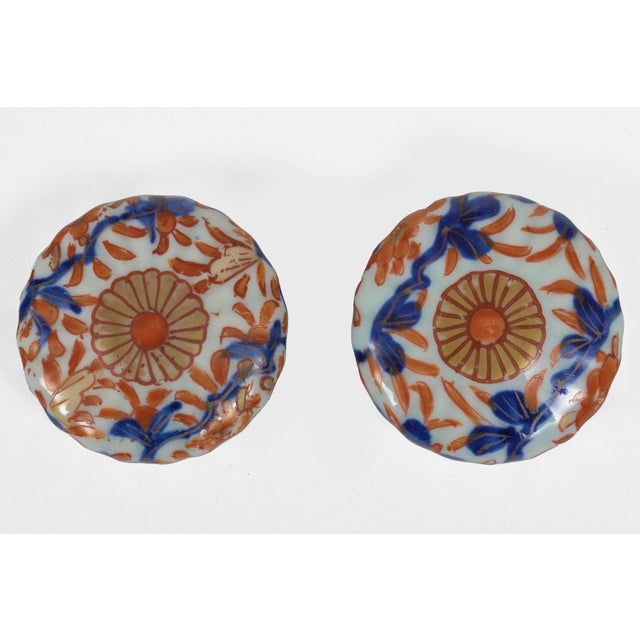 Pair Small Imari Vases For Sale In Boston - Image 6 of 8