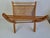 Mid-Century Wooden and Rattan Folding Magazine Rack, Former Czechoslovakia, 1960 For Sale - Image 12 of 18