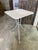 Square White Garden Table in Metal, 1950s For Sale - Image 16 of 18