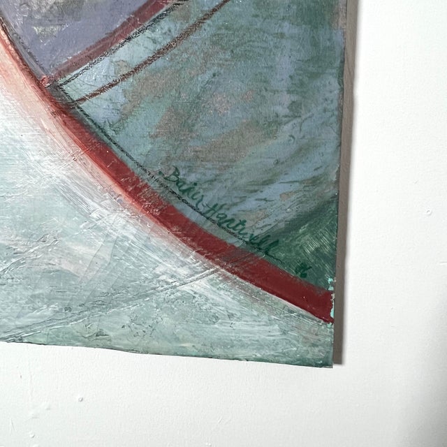 1970s C. 1980s Ten Foot Long Abstract Post Modern Triptych For Sale - Image 5 of 10