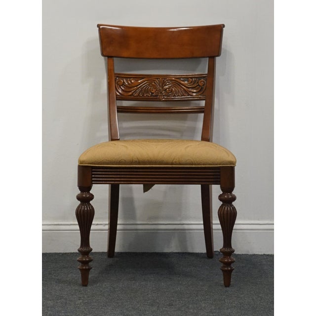 Ethan Allen Ethan Allen British Classics Collection Early American Traditional Dining Side Chair 29-6500 For Sale - Image 4 of 10