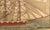 English Large British Sailor's Woolwork of a Merchant Ship For Sale - Image 3 of 10