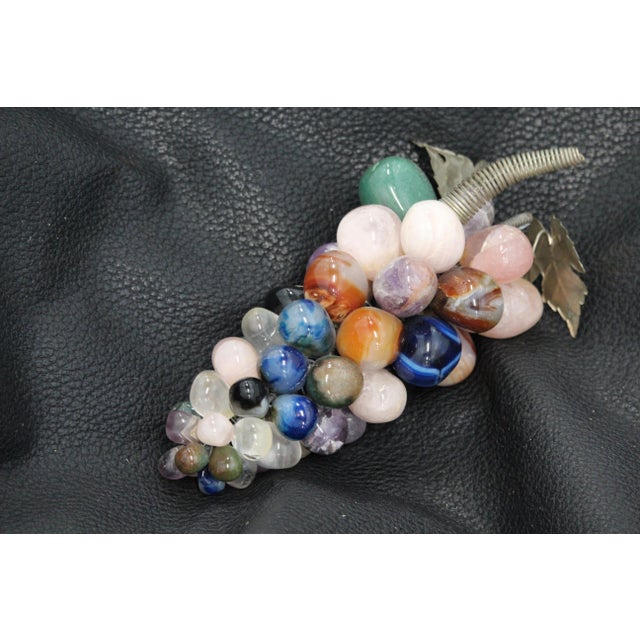 1990s Multicolor Stone Grape Bunch, 1990s For Sale - Image 5 of 17