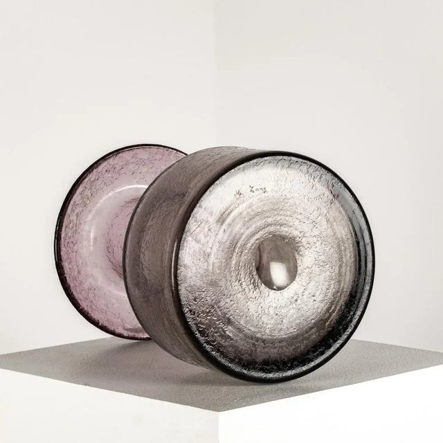 Vintage Vase by M. Zane, 1950s For Sale - Image 3 of 4