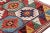 Vintage Turkish Tribal Runner in Red With Colorful Medallions | Rug & Kilim For Sale In New York - Image 6 of 8