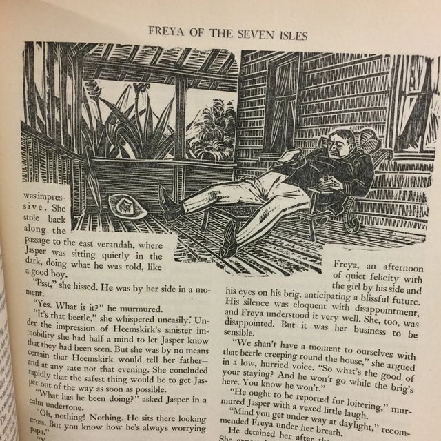 A Conrad Argosy 1942 Mueller Woodcuts For Sale In New York - Image 6 of 9