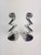 Zig Zag Candlesticks by Matthew Hilton for SCP England, 1980s, Set of 2 For Sale - Image 13 of 15
