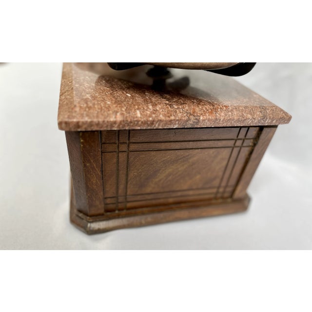 1800s Henry Troemner Marble Top Apothecary Scale with Silverplate Bowls For Sale In Dallas - Image 6 of 10