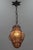Italian Venetian Amber Smoke Coloured Clear Murano Glass Caged Hanging Lantern, 1950s For Sale - Image 4 of 18