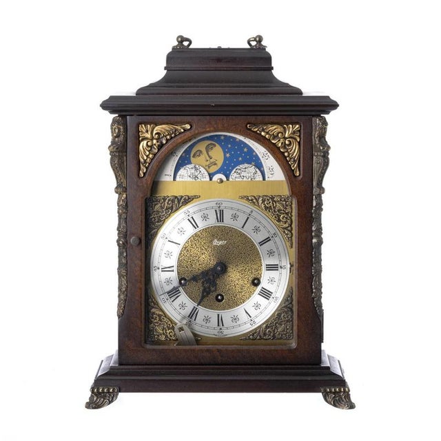 19th Century Table Clock from Urgos For Sale - Image 6 of 6