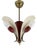 Mid-Century Modern Pendant Lamp, 1960s For Sale