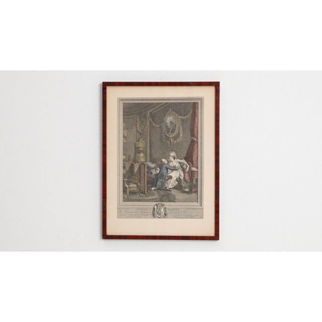 Early 20th Century France Sienna Wood Print For Sale - Image 14 of 15