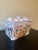 Deruta Mid-Century Italian Hand-Painted Chinoiserie Tulipiere Vase For Sale - Image 4 of 13