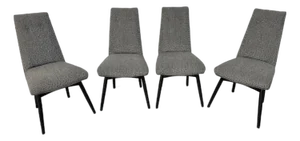 Mid-Century Modern Adrian Pearsall Upholstered Dining Chairs - Set of 4