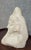 Marble sculpture – female bust – signed lebrun an elegant marble sculpture depicting a female face, rendered in a...