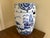 Late 20th Century Late 20th Century Blue and White Porcelain Chinoiserie Chinese Garden Stool or Side Table For Sale - Image 5 of 12