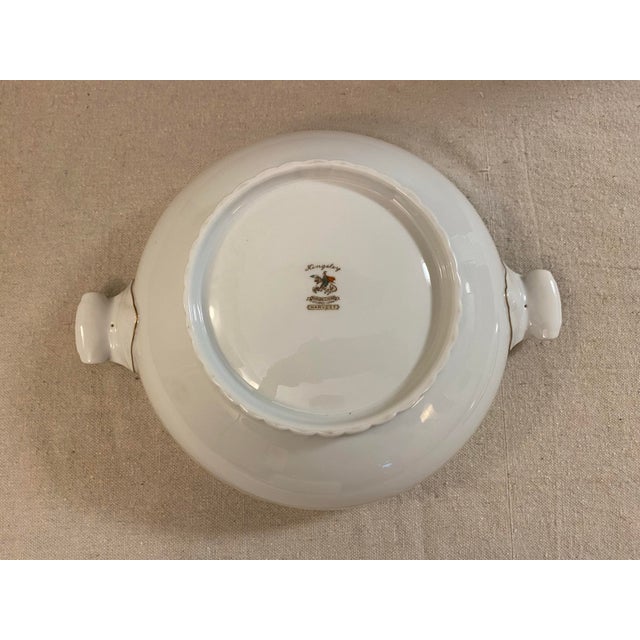 Mid 20th Century Japanese China Casserole Covered Dish Wheat Pattern For Sale - Image 9 of 12