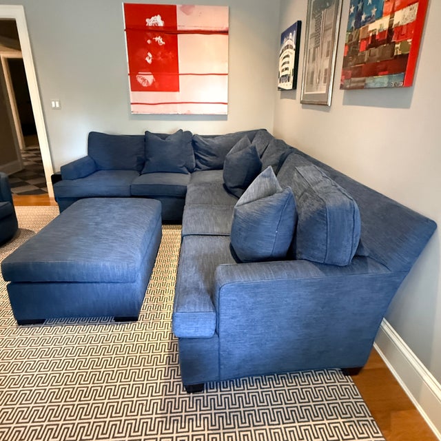 Highland House Sectional This sofa is SO GOOD. In excellent condition, in a great color, exceptional quality and includes...
