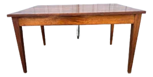 Antique Federal Style Solid Wood Dining Table-Desk.