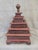 Vintage Sumatra, Indonesia Lacquer Pyramid Shaped Jewelry Box With Five Drawers For Sale - Image 11 of 13