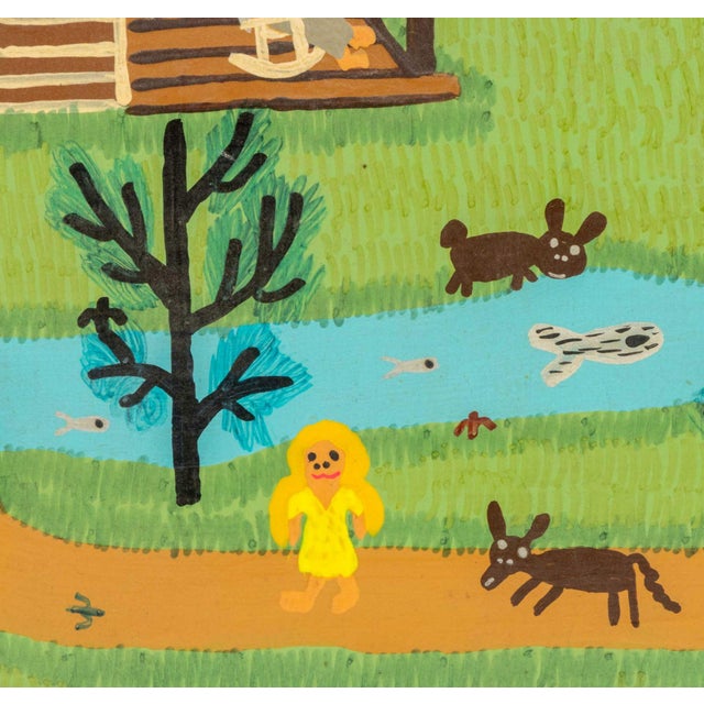 Roy Finster "Cabin by the Stream", 1993 For Sale - Image 4 of 8