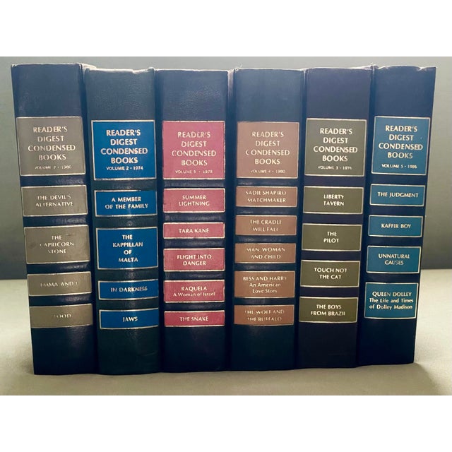 Mid 20th Century Cloth-Bound Condensed Classics-Set of Six Books For Sale In Jacksonville, FL - Image 6 of 8