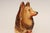 Vintage Folk Art Chalkware Carnival Chalk Brown Collie Dog Sculpture / Figurine For Sale - Image 10 of 15