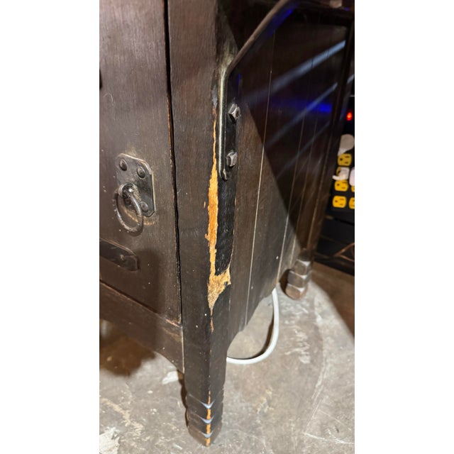 Antique Monterey Desk 30s Signed For Sale - Image 9 of 12