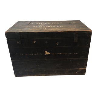 1880s Steamer Trunk For Sale