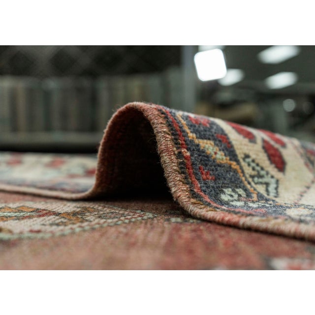 Textile Turkish Vintage Rug 4'3" x 7'4" #20810 For Sale - Image 7 of 8