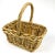 Vintage English Reed and Wicker Market Basket For Sale - Image 13 of 13