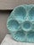French French Majolica Oyster Aqua Turquoise Plate Sarreguemines, Circa 1900 For Sale - Image 3 of 4