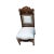 19th Century 19th Century Wood Mother of Pearls Moorish Chair For Sale - Image 5 of 9