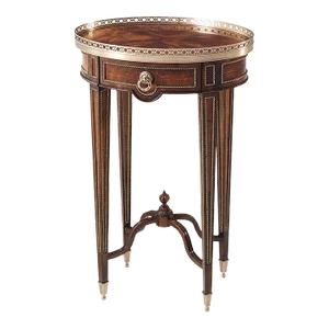 Oval French Side Table