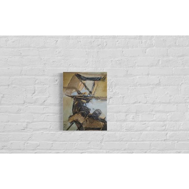 Miguel Ybanez, Composition, 1990, Mixed Media For Sale - Image 3 of 5