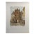 Roger Hebbelinck Hand Signed Vintage Aquatint Etching Castle For Sale