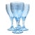 Fairytale Blue Goblets - Set of Four For Sale