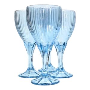 Fairytale Blue Goblets - Set of Four
