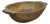 Handmade Wooden Dough Bowl, 1900s For Sale