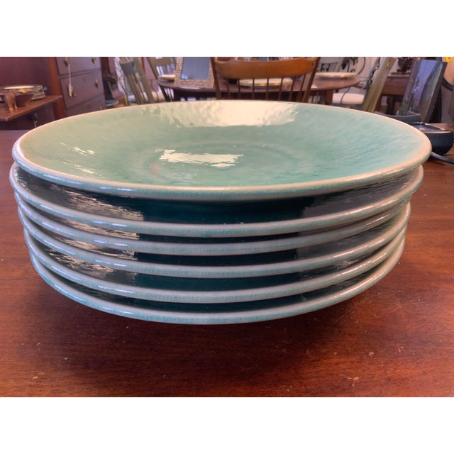21st Century Jars Ceramics Handmade in France, Tourron Traditional collection dinner plate 10.5”. Beautiful in a light...