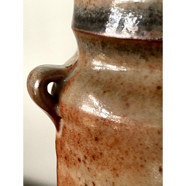 Tall Studio Pottery Ceramic Glazed Vase Warren Mackinzie For Sale In Atlanta - Image 6 of 14