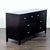 This West Elm dresser features a sleek dark wood finish and nine spacious drawers with modern metal handles. It offers...